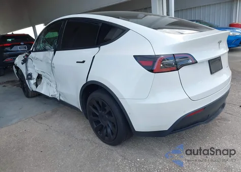 2022 Tesla Model Y Long Range Dual Motor All-Wheel Drive из США, поврежденный, VIN 7SAYGDEE2NF370968